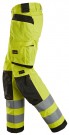 Arbeidsbukse med stretch og hylsterlommer for dame, High-Vis Gul Kl.2 - Snickers® 6743 thumbnail
