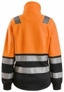 Genser med hel glidelås, for dame, High-Vis Klasse 2, Snickers 8073 thumbnail