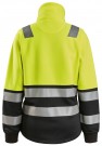 Genser med hel glidelås, for dame, High-Vis Klasse 2, Snickers 8073 thumbnail