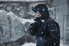 Vanntett vinterparkas, Marineblå - Snickers Workwear 1801 thumbnail