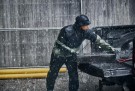 Vanntett skalljakke, Sort - Snickers Workwear 1304  thumbnail