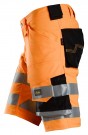 Shorts med stretch, High-Vis Oransje Kl.1 - Snickers® 6136 thumbnail