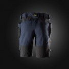Shorts med stretch og hylsterlommer, Marineblå - Snickers® 6118 thumbnail