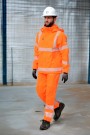 Skalljakke & skallbukse med stretch, High-Vis Oransje - Lyngsøe 4WS-5057/5084 (Vært demovare i butikk) thumbnail