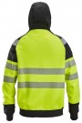 Hettegenser med hel glidelås, High-Vis Klasse 2, Snickers 2839 thumbnail
