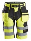 Shorts med hylsterlommer, High-Vis Klasse 1, Snickers 6933  thumbnail