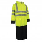 Regnjakke, High-Vis klasse 3, 135cm lang, Lyngsøe Rainwear thumbnail