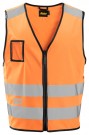 Refleksvest, HiVis Oransje Kl.2 - Snickers® 9153  thumbnail