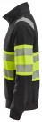 Genser med hel glidelås, High-Vis Klasse 1, Snickers 2834  thumbnail