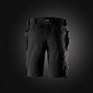 Shorts med stretch og hylsterlommer, Svart - Snickers® 6118 thumbnail