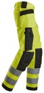 Arbeidsbukse for dame, High-Vis High-Vis Gul/Sort Kl.2 - Snickers® 6743 thumbnail