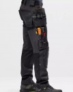 Arbeidsbukse med stretch, Innebygde kneputer og hylsterlommer, 6590 thumbnail