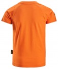 T-skjorte med logo til barn, Oransje - Snickers 7514 thumbnail