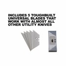 Scraper verktøykniv + 5 blader - ToughBuilt® thumbnail