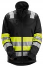 Genser med hel glidelås, for dame, High-Vis Klasse 1, Snickers 8077  thumbnail