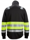 High-Vis Genser med glidelås, Klasse 1, Snickers 8034  thumbnail