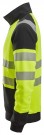 Genser med hel glidelås, High-Vis Klasse 2, Snickers 2835 thumbnail