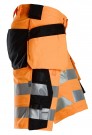 Shorts med stretch og hylsterlommer, High-Vis Oransje Kl.1- Snickers® 6135 thumbnail