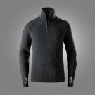 Ullgenser med kort glidelås, Mørk grå - Snickers® 2905 thumbnail