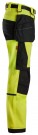 Arbeidsbukse til Barn, Full Stretch, Gul/Svart - Snickers® 7575 thumbnail