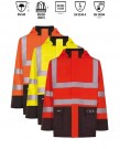 Regnjakke Antiflame, High-Vis Klasse 3 - Lyngsøe Rainwear thumbnail