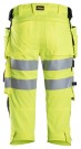 Piratbukse med stretch og hylsterlommer, High-Vis Klasse 1/2, Snickers 6138 thumbnail