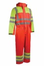 Brannhemmende kjeledress, HiVis Rød/Gul - Lyngsøe FR-LR11657 thumbnail