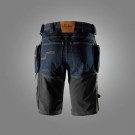 Denimshorts med stretch & hylsterlommer - Snickers® 6155 thumbnail