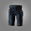 Denimshorts med stretch & hylsterlommer - Snickers® 6155 thumbnail