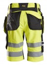 Shorts med hylsterlommer, High-Vis Klasse 1, Snickers 6933  thumbnail
