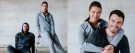Hoodie Dame, Gråmelert thumbnail