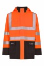 Regnjakke Antiflame, High-Vis Klasse 3, Lyngsøe Rainwear  thumbnail