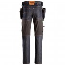 Denim arbeidsbukse med hylsterlommer, Snickers 6955 thumbnail