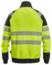 Genser med hel glidelås, High-Vis Klasse 2, Snickers 2835 thumbnail