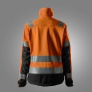 Softshelljakke for dame, High-Vis Oransje Kl. 2/3 - Snickers® 1237 thumbnail
