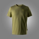 T-skjorte med liten logo, Khaki grønn - Snickers® 2588 thumbnail