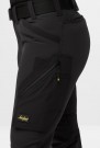 Arbeidsbukse 6877 for dame, Full stretch, uten knelommer, Svart - Snickers® thumbnail