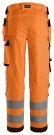 Stretchbukse med hylsterlommer for dame, High-Vis Klasse 2, Snickers 6743 thumbnail