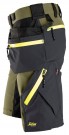 Full Stretch Softshellshorts, Khakigrønn - FlexiWork 6140 thumbnail