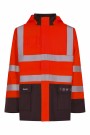 Regnjakke Antiflame, High-Vis Klasse 3, Lyngsøe Rainwear  thumbnail