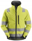 Vindtett Softshelljakke, High-Vis Klasse 3, Snickers 1230 thumbnail