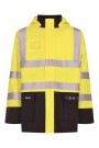 Regnjakke Antiflame, High-Vis Klasse 3, Lyngsøe Rainwear  thumbnail