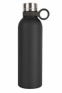 Drikkeflaske 0,6l i rustfritt stål, Sort thumbnail