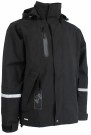 Skalljakke med 4-veis stretch, Sort - Lyngsøe Rainwear 4WS-4057 thumbnail