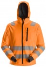 High-Vis Hettegenser med glidelås, Klasse 2/3, Snickers 8039 thumbnail
