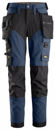 Håndverkerbukse Dame, Full stretch, Marineblå - Snickers® 6775 