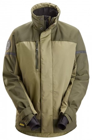 Vinterjakke for dame, Khakigrønn - Snickers Workwear 1117 