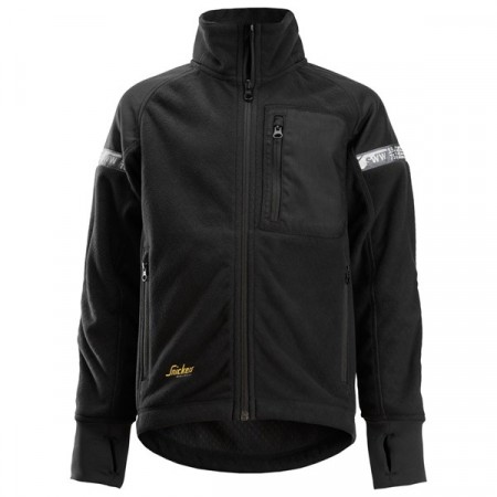 Vindtett fleecejakke til barn, Snickers 7507