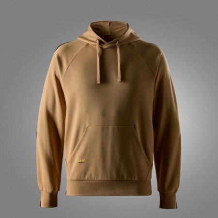 Hettegenser med frotté, Lys brun - Snickers® 2011