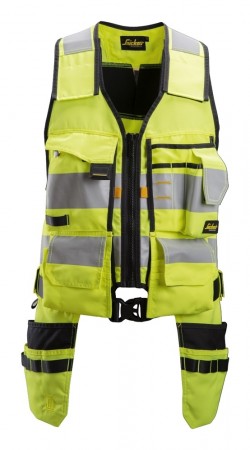 Verktøyvest, High-Vis Kl.1 - Snickers® 4230